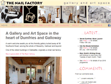 Tablet Screenshot of nailfactory.org.uk